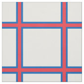 Tissu Drapeau des îles Féroé (Échantillon)