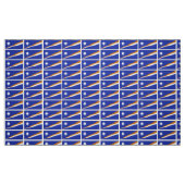 Tissu Drapeau des Îles Marshall (Fat Quarter)