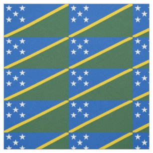 Tissu Drapeau des Îles Salomon