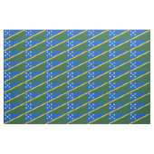 Tissu Drapeau des Îles Salomon (Fat Quarter)