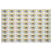 Tissu Drapeau des îles Vierges américaines (Fat Quarter)