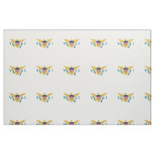 Tissu Drapeau des îles Vierges américaines (Fat Quarter)