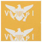 Tissu Drapeau des îles Vierges américaines (grand) Mango (Fermer)