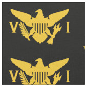 Tissu Drapeau des îles Vierges américaines (grand) Noir (Fermer)