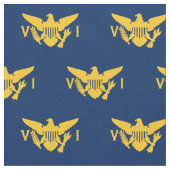 Tissu Drapeau des îles Vierges américaines (petit) Marin (Fermer)