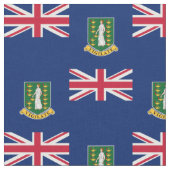 Tissu Drapeau des îles Vierges britanniques (Fermer)