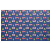 Tissu Drapeau des îles Vierges britanniques (Fat Quarter)