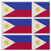 Tissu Drapeau des Philippines (Fermer)