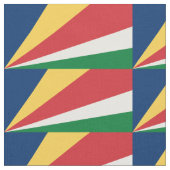 Tissu Drapeau des Seychelles (Fermer)