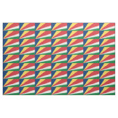 Tissu Drapeau des Seychelles (Fat Quarter)