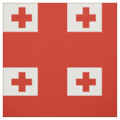 Tissu Drapeau des Tonga (Échantillon)