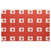 Tissu Drapeau des Tonga (Fat Quarter)