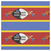 Tissu Drapeau d'Eswatini (Fermer)