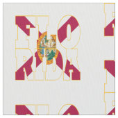 Tissu Drapeau d'état américain de la Floride (fermé)