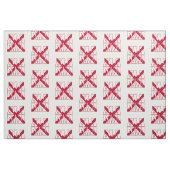 Tissu Drapeau d'état américain de l'Alabama (Fat Quarter)