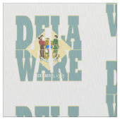 Tissu Drapeau d'état américain du Delaware (fermé)