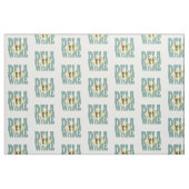 Tissu Drapeau d'état américain du Delaware (Fat Quarter)