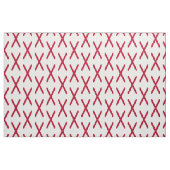 Tissu Drapeau d'État de l'Alabama (Fat Quarter)