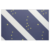 TISSU DRAPEAU D'ÉTAT DE L'ALASKA (Fat Quarter)