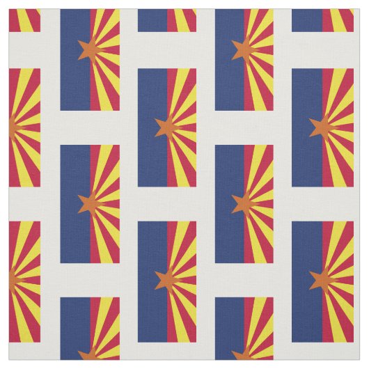Tissu Drapeau d'état de l'Arizona (Échantillon)