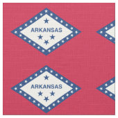 Tissu Drapeau d'État de l'Arkansas (Détail)