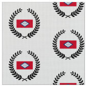 Tissu Drapeau d'État de l'Arkansas (Fermer)