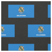 Tissu Drapeau d'État de l'Oklahoma (Fermer)
