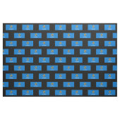 Tissu Drapeau d'État de l'Oklahoma (Fat Quarter)
