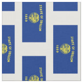 Tissu Drapeau d'état de l'Orégon (Fermer)