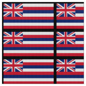 Tissu Drapeau d'état d'Hawaï (Fermer)
