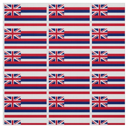 Tissu Drapeau d'État d'Hawaii (Échantillon)