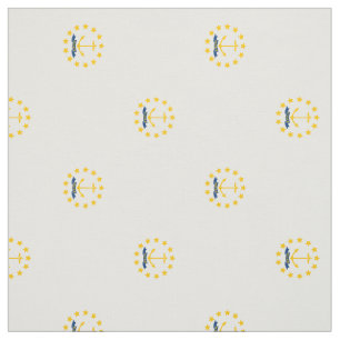 Tissu Drapeau d'état d'Île de Rhode