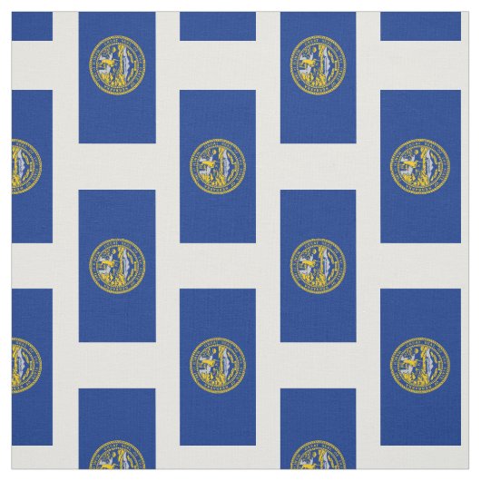 Tissu Drapeau d'état du Nébraska (Échantillon)