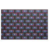 Tissu Drapeau d'état du Wyoming (Fat Quarter)