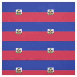 Tissu Drapeau d'Haïti