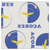 Tissu Drapeau d'îles des Açores (Fermer)
