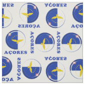 Tissu Drapeau d'îles des Açores (Échantillon)