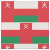 Tissu Drapeau d'Oman (Fermer)