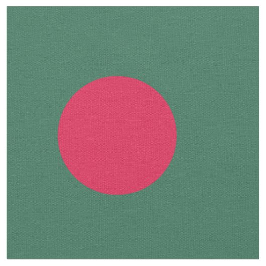 Tissu Drapeau du Bangladesh (Fermer)