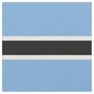 Tissu Drapeau du Botswana