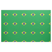 Tissu Drapeau du Brésil (Fat Quarter)