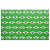 Tissu Drapeau du Brésil (Fat Quarter)