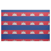 Tissu drapeau du Cambodge (Fat Quarter)