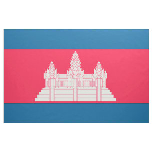 Tissu Drapeau du Cambodge