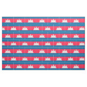 Tissu Drapeau du Cambodge (Fat Quarter)