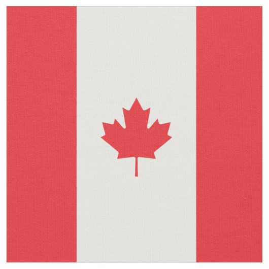 Tissu Drapeau du Canada (Fermer)