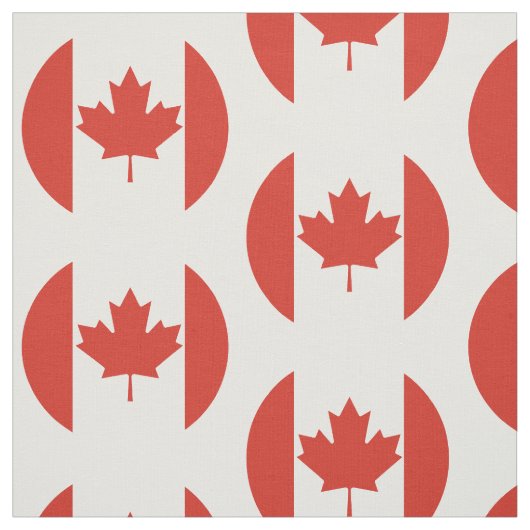 Tissu Drapeau du Canada (Échantillon)