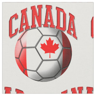 Tissu Drapeau du Canada Bal de soccer canadien