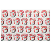 Tissu Drapeau du Canada Bal de soccer canadien (Fat Quarter)