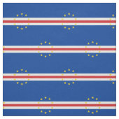 Tissu Drapeau du Cap-Vert (Échantillon)